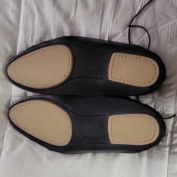 John Varvatos black woven leather oxfords Crafted in Italy  🇮🇹 - Picture 8 of 11